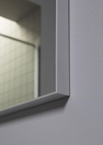 Зеркало в ванную De Aqua Сильвер 00261665 90х75 цвет серебро - фото 5