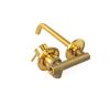 Смеситель для раковины Emmevi Filobrass 85155/ORS встраиваемый в стену золото