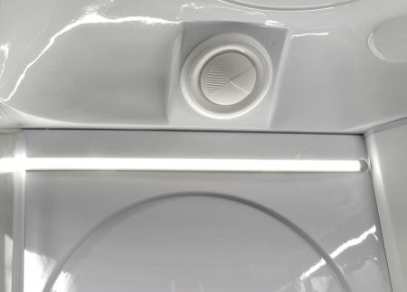 Душевая кабина AvaCan L610LED+GM 100х100 четверть круга с крышей ориентация универсальная