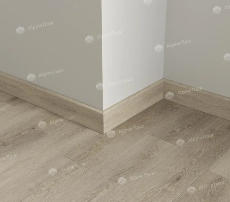 Напольный плинтус Alpine Floor Parquet Light SK 11-27 Бежевый толщина 1.25 см 2200х80