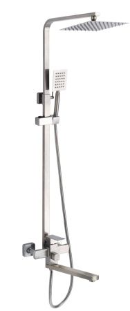 Душевая стойка Fmark FS8145-35 настенная цвет серый