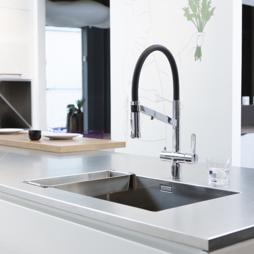Смеситель для кухни Clever Chef WT19 60729 на раковину хром - фото 3