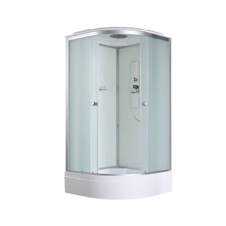 Душевая кабина AvaCan D D3080 80х80 четверть круга с крышей ориентация универсальная