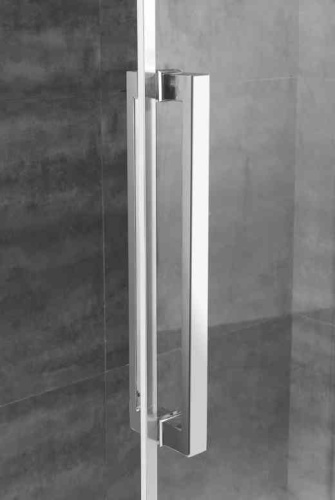 Душевой уголок Cezares LUX-SOFT LUX-SOFT-W-AH-1-150/90-C-Cr-IV 150х90 стекло прозрачное профиль хром глянцевый без поддона - фото 4