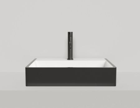 Раковина из искусственного камня S-Sense Salini OTTAVIA 1103101GF 60х40 накладная цвет мультиколор