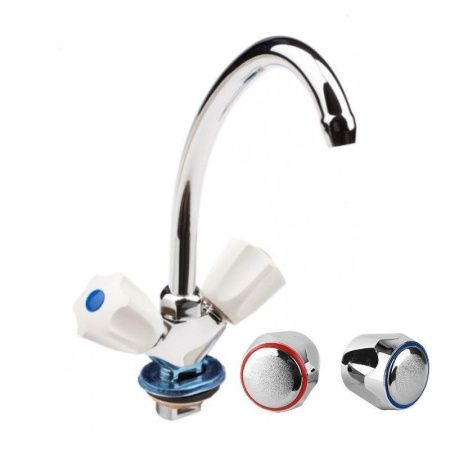Смеситель для кухни Сантаком 120007с на мойку хром