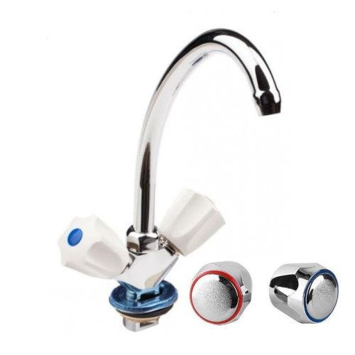 Смеситель для кухни Сантаком 120107с на мойку хром - фото 2