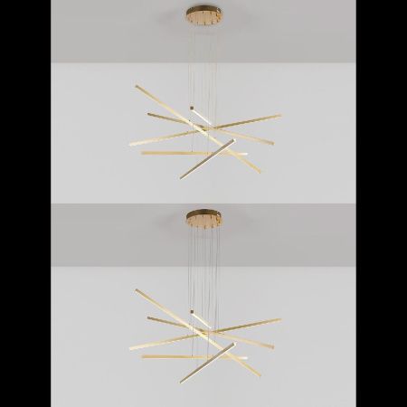 Люстра подвесная Natali Kovaltseva STRAIGHT (СТРАИГХТ) INNOVATION STYLE 83105