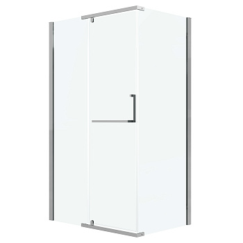 Душевой уголок Grossman Pragma 120.K33.03.1290.10.00 120х90 стекло прозрачное профиль хром глянцевый без поддона