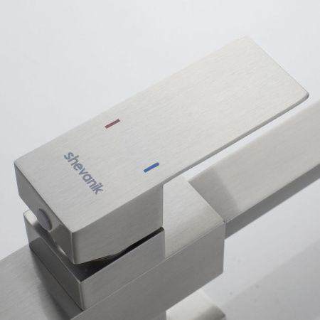 Смеситель для кухни Shevanik S148L на мойку сатин