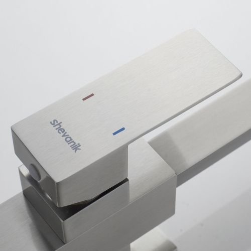 Смеситель для кухни Shevanik S148L на мойку сатин - фото 5