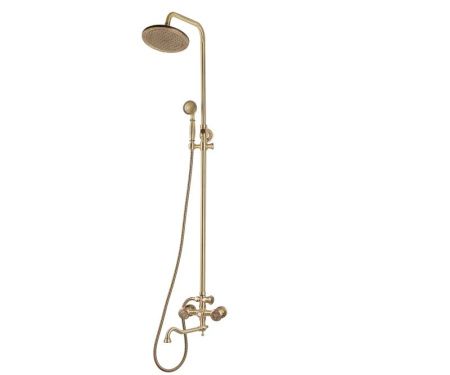 Душевая стойка Bronze de Luxe 10121DR настенная цвет бронза
