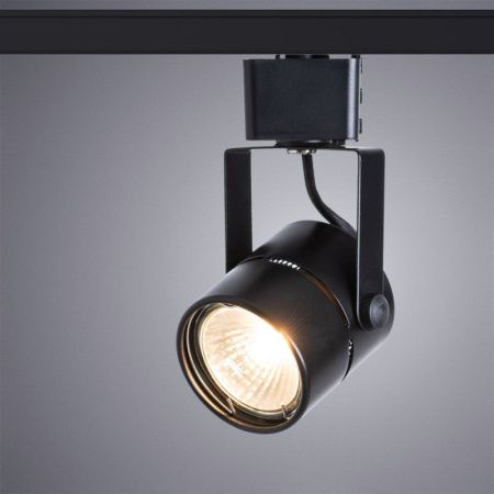 Трековый светильник Arte Lamp Mizar (Мизар) A1311PL-1BK
