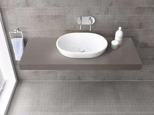 Раковина Vitra Metropole 60 см 5942B003-0012 накладная цвет белый - фото 2