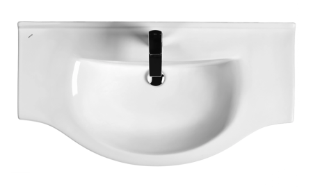 Раковина мебельная керамическая Santek Эльбрус 100 1.WH11.0.255 100х50 накладная цвет белый 1 отверстие под смеситель