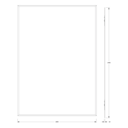 Зеркало в ванную Evoform Comfort BY 0952 100х140 - фото 2