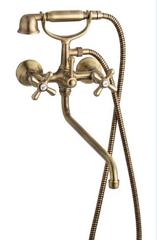 Смеситель для ванны Emmevi Deco Classic 12011СМ25/CR настенный хром