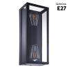 Уличный настенный светильник Arte Lamp BELFAST (БЕЛФАСТ) A4569AL-2BK