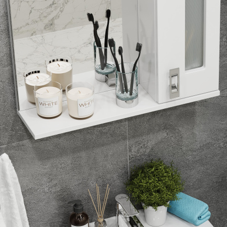 Зеркало-шкаф Onika Кристалл 205818 58х16х71 подвесной