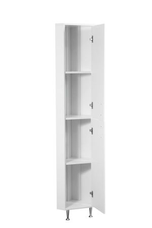 Шкаф-пенал Stella Polar Концепт угловой SP-00000147 30х180 напольный цвет белый