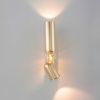 Спот Crystal Lux Vento (Венто) VENTO AP15W LED GOLD