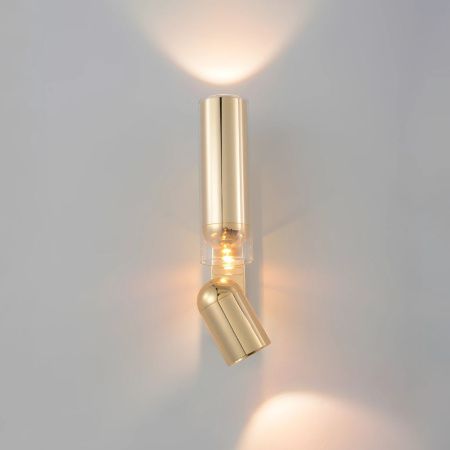 Спот Crystal Lux Vento (Венто) VENTO AP15W LED GOLD