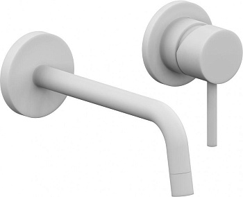 Смеситель Paffoni Light LIG007BO70 встраиваемый в стену белый без термостата