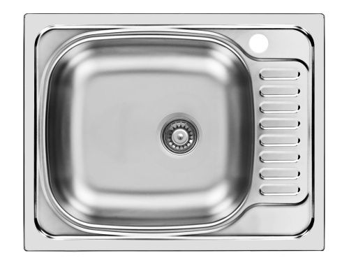 Кухонная мойка Ukinox Классика CLM560.435 ---5K 2L 44х56 цвет нержавеющая сталь поверхность матовая - фото 2