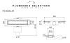 Душевой лоток Plumberia Selection PSM MODULAR PSM80MT