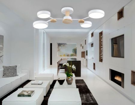 Люстра на штанге Ambrella Light LineTech (ЛинеТецх) FL4858