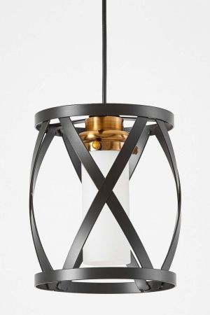 Светильник подвесной Lumina Deco Astila (Астила) LDP 1242-1 BK+MD