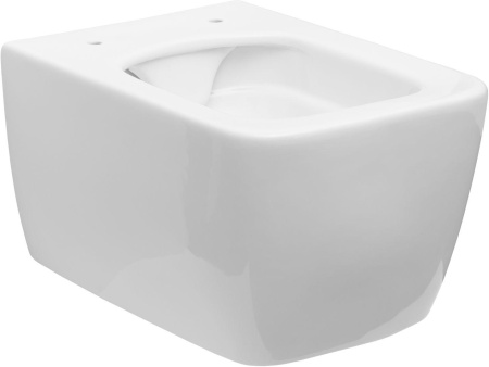 Чаша унитаза подвесная Allen Brau Liberty 4.33007.20 цвет белый без сиденья безободковая каскадный смыв