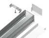 Алюминиевый накладной профиль Ambrella Light Alum Profile (Алум Профиле) GP1750AL