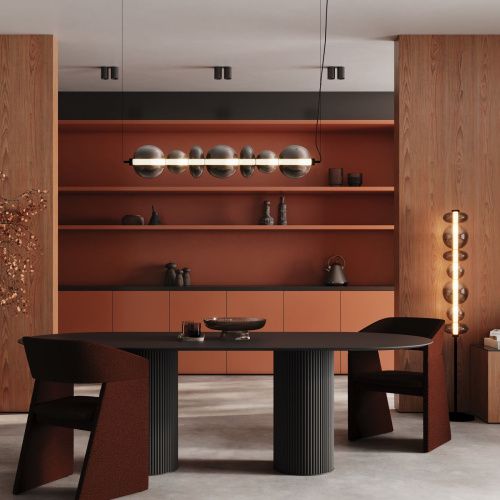 Светильник подвесной Maytoni Futuro Modern MOD307PL-L40BS3K - фото 2