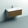 Тумба под раковину Kerasan Shape 9325K1 100х50 подвесная цвет коричневый
