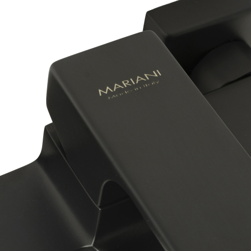 Смеситель для ванны Mariani Rebel B14212RE настенный черный - фото 3