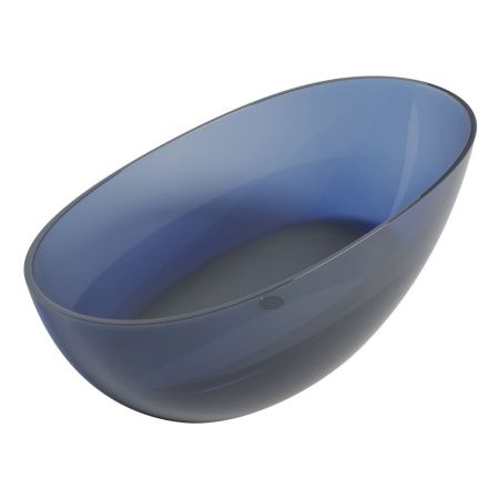 Ванна из полиэфирной смолы Abber Kristall AT9701Saphir 165х80 отдельностоящая овальная