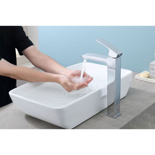 Смеситель Raglo R01 R01.15 на раковину хром - фото 5