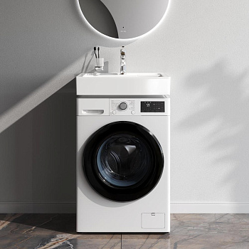 Раковина из сантехнического фарфора Am.Pm X-Joy M85WCC0601WG050 60х50 подвесная цвет белый 1 отверстие под смеситель