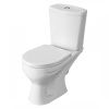 Унитаз-компакт напольный с бачком Santeri Ультра 1P4013S0000BF белый с сиденьем каскадный смыв