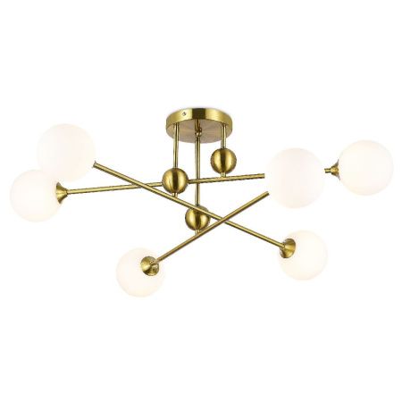 Люстра потолочная Myfar STACY (СТАЦЫ) MR1010-6C