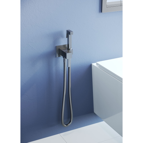 Гигиенический душ со смесителем RGW Shower Panels 581408212-11 серый - фото 2