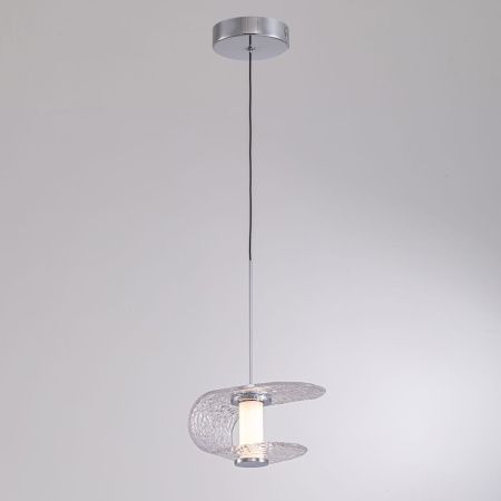 Светильник подвесной Delight Collection MD24020901-1A chrome/clear