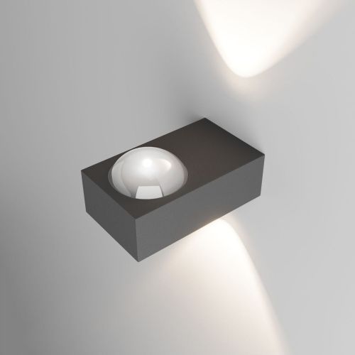 Уличный настенный светильник Elektrostandard Lenses (Ленсес) 4690389216459 - фото 3