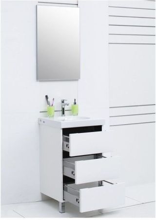 Зеркало De Aqua Сильвер 00258830 50х90 подвесное