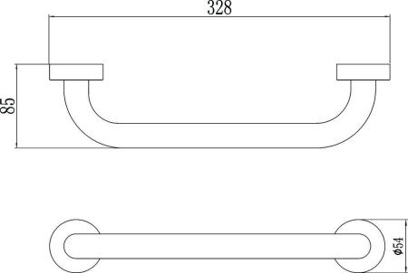 Поручень Savol S-010030