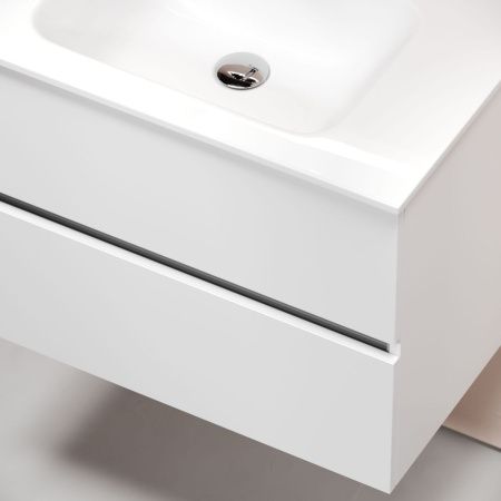 Тумба под раковину Sancos Urban UR70W 70х50 подвесная цвет белый