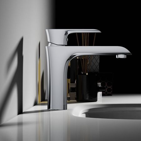 Смеситель Vincea Esse VBF-1E1CH на раковину хром