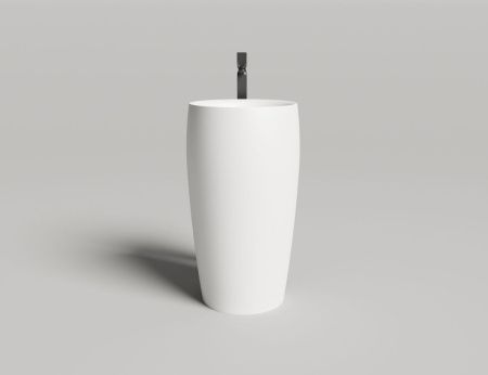 Раковина из искусственного камня S-Stone Salini ALDA 130321MF 50х50 напольная цвет мультиколор