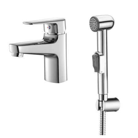 Смеситель Azario AZ-HU245911 на раковину хром